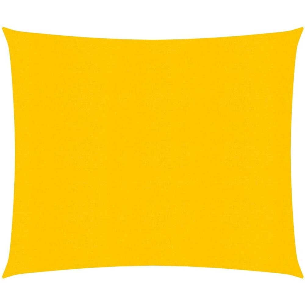 Vela Parasole 160 g / m² Gialla 2,5x2,5 m in HDPE - Foto 1