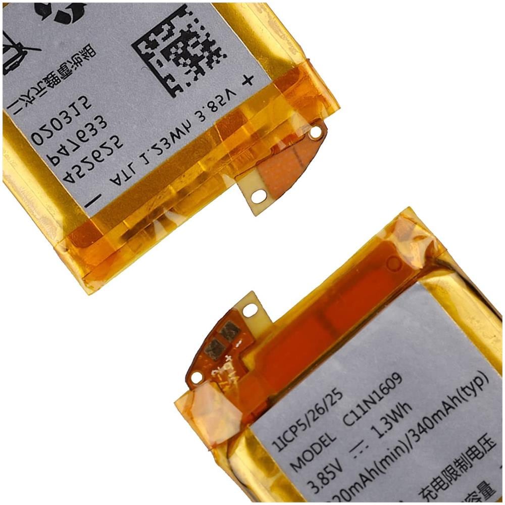 Batteria Di Ricambio Compatibile Con Asus Zenwatch 3 (wi503q) Smartwatch C11n1609 Con Kit Di Attrezzi - Foto 2