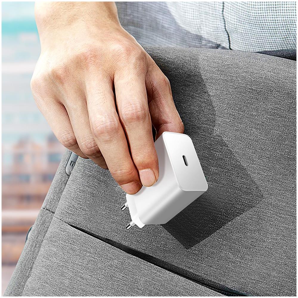 Caricabatterie Da Muro Originale Usb-c 65w Bianco - Foto 2