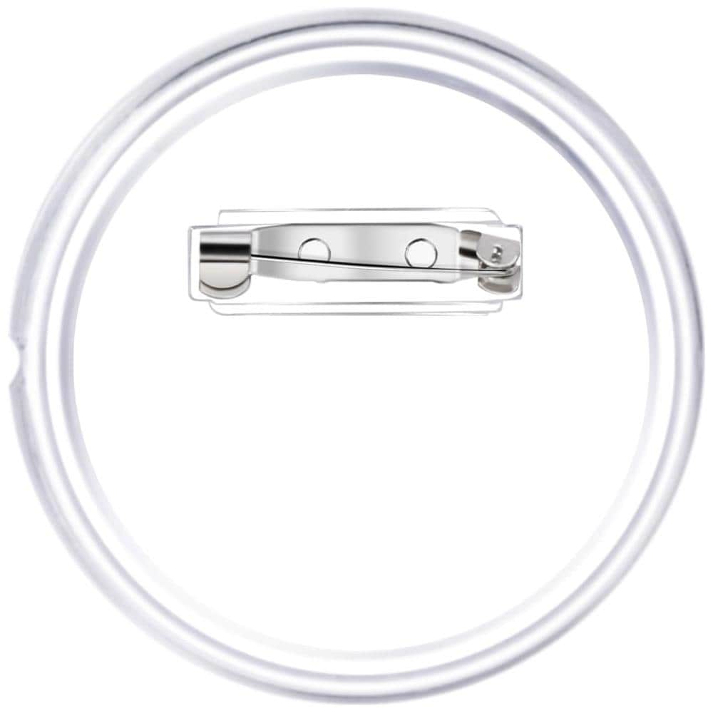 Bottoni Per Badge Con Spilla 100 Set In Acrilico 58 Mm - Foto 2