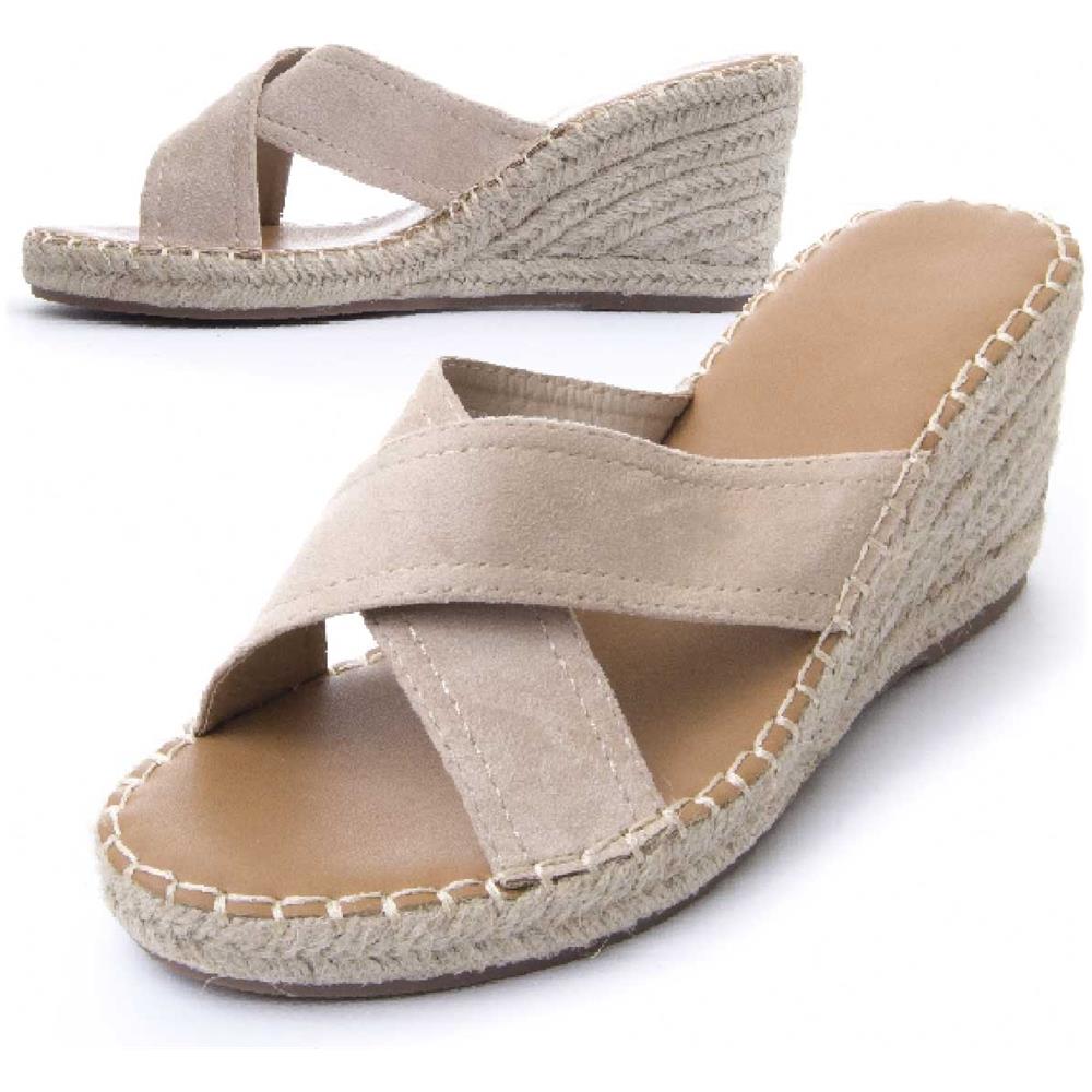 Montevita Sandalo Con Zeppa Wedsun2 Beige - Foto 1