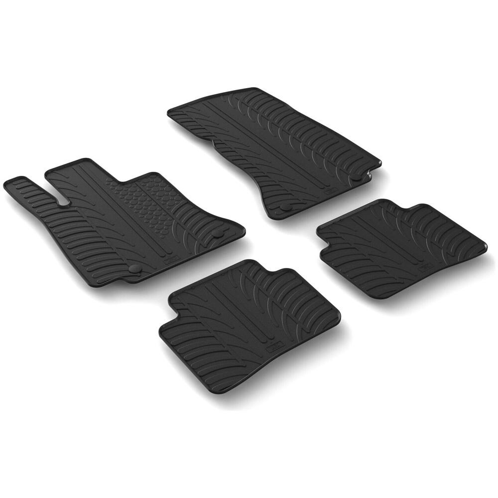 Set Tappeti Su Misura In Gomma - Compatibile Per Mercedes Classe C 4p (06/21>) - Foto 1