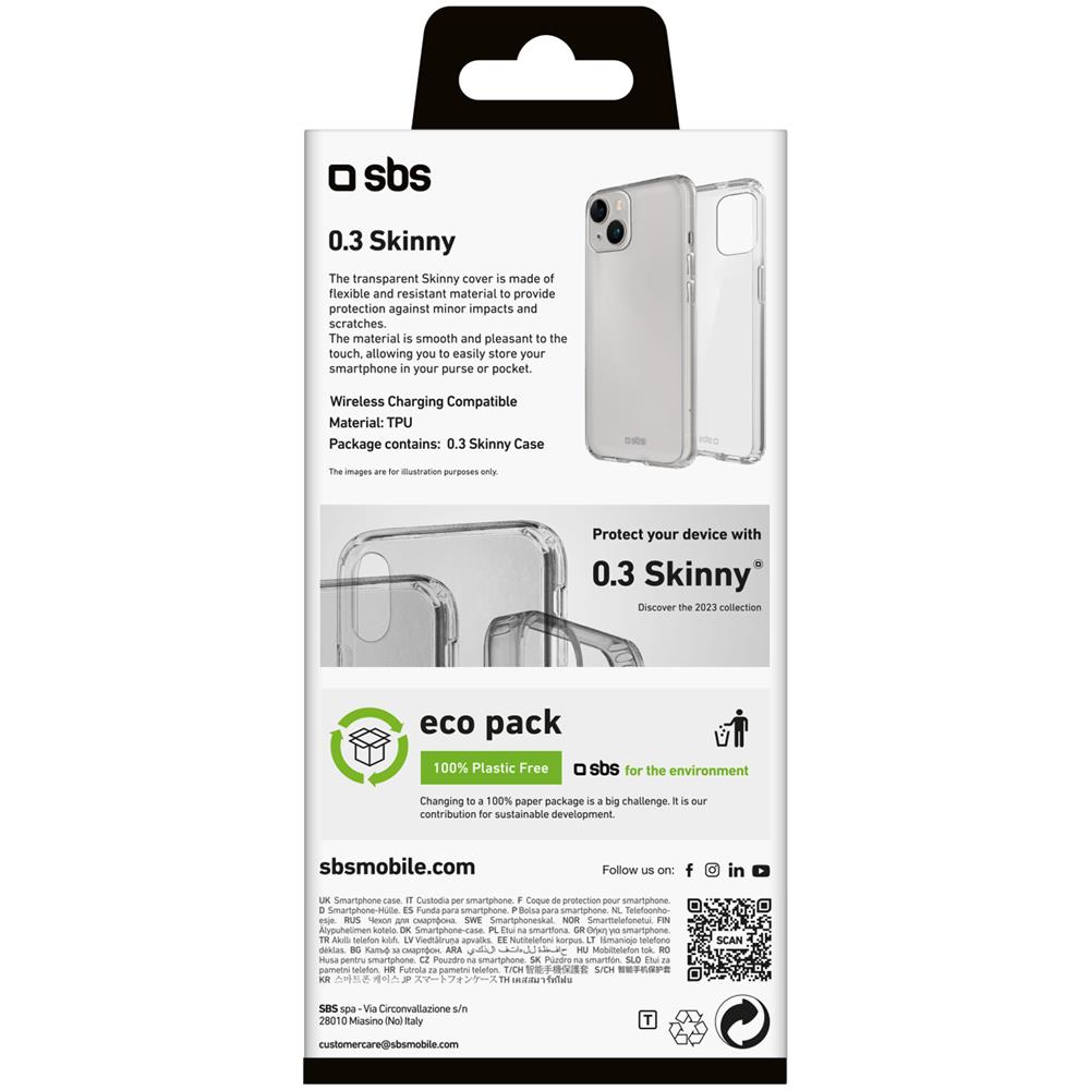 TESKINIP1561T custodia per cellulare 15,5 cm (6.1"") Cover Trasparente per IPHONE 11 PRO - Foto 3