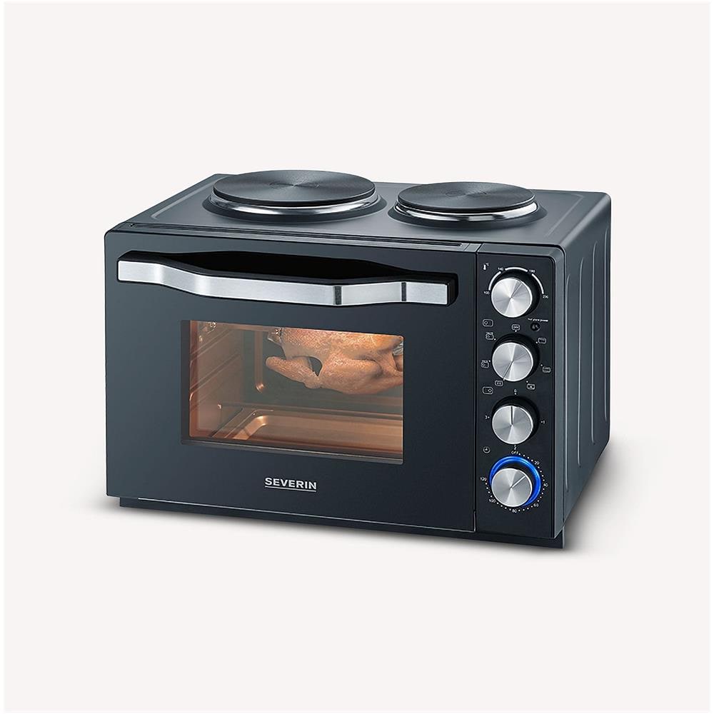Piccolo Forno Funzione Timer, Funzione grill, con Funzione Cottura, Spia luminosa 30 l - Foto 2