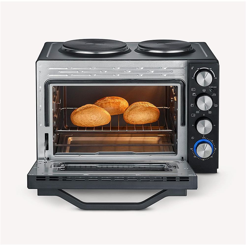 Piccolo Forno Funzione Timer, Funzione grill, con Funzione Cottura, Spia luminosa 30 l - Foto 5