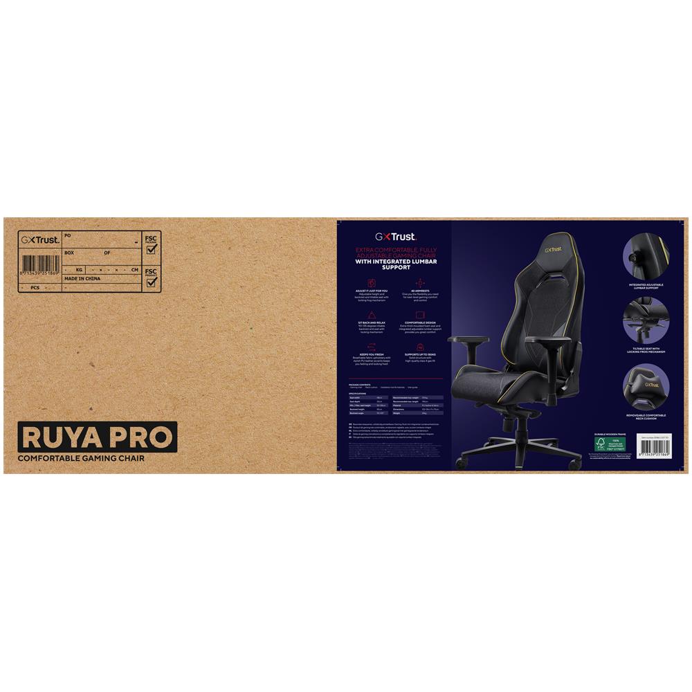 GXT 721 Ruya Pro Sedia per gaming universale Nero - Foto 9