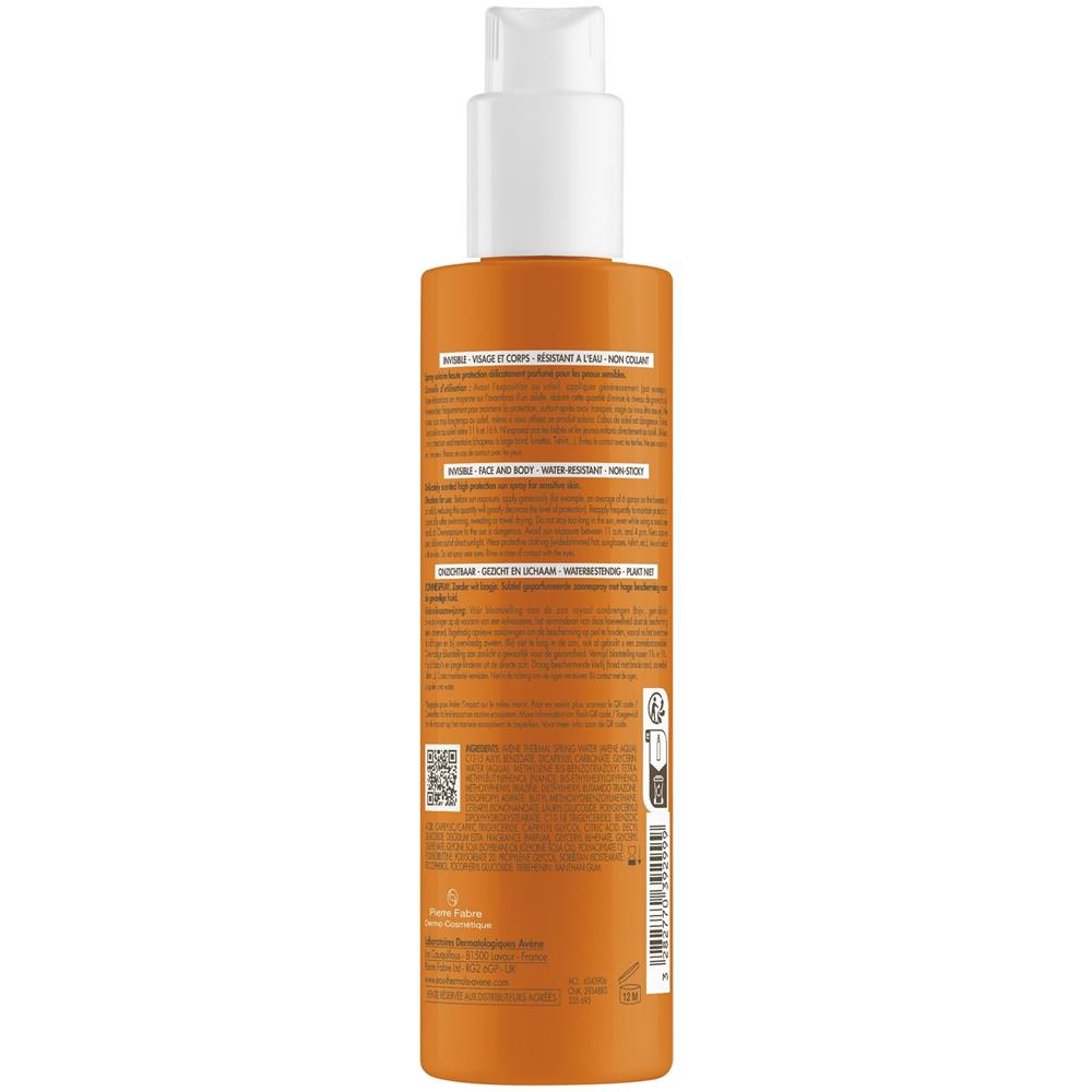 Eau Thermale Avene Solare Spray SPF 30 200ML Nuovo Pack - Foto 2