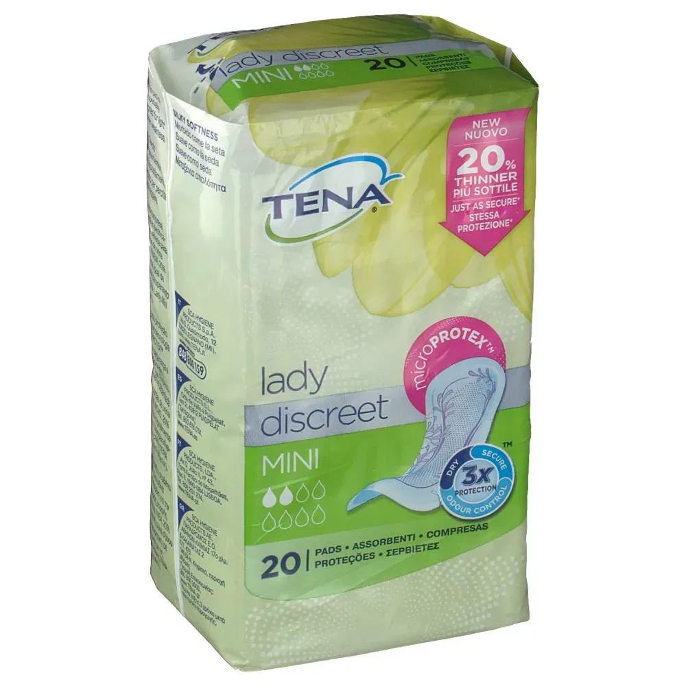 Pannolone Sagomato Tena Discreet Mini 20 Pezzi - Foto 1