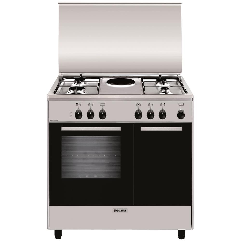 Cucina Elettrica AR856EI 5 Fuochi Forno Elettrico Classe A Dimensioni 80x50 Colore Inox Serie Alpha - Foto 1