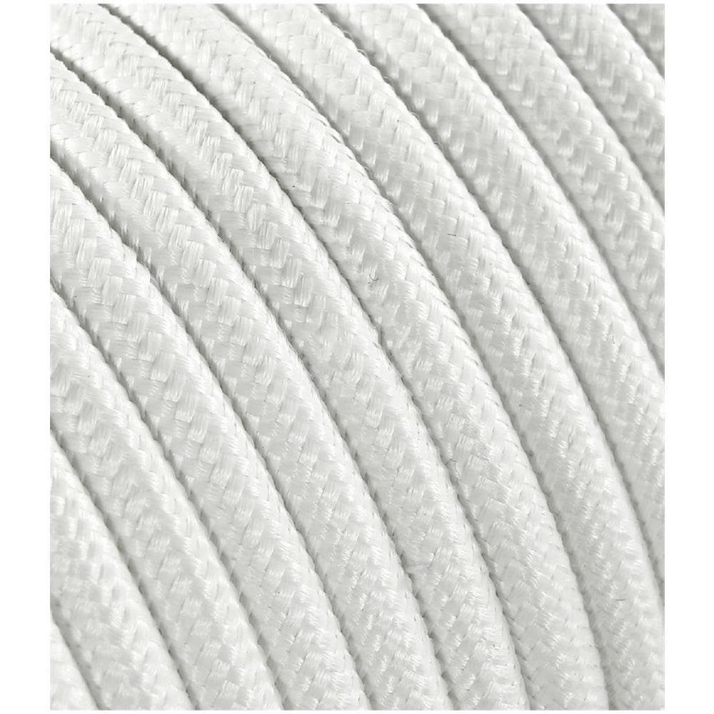 NKlaus Stoppino Rotondo Da 1 Metro 100% Puro Cotone 2,5 Mm Sottile Per Lampada A Olio, Lampada A Paraffina