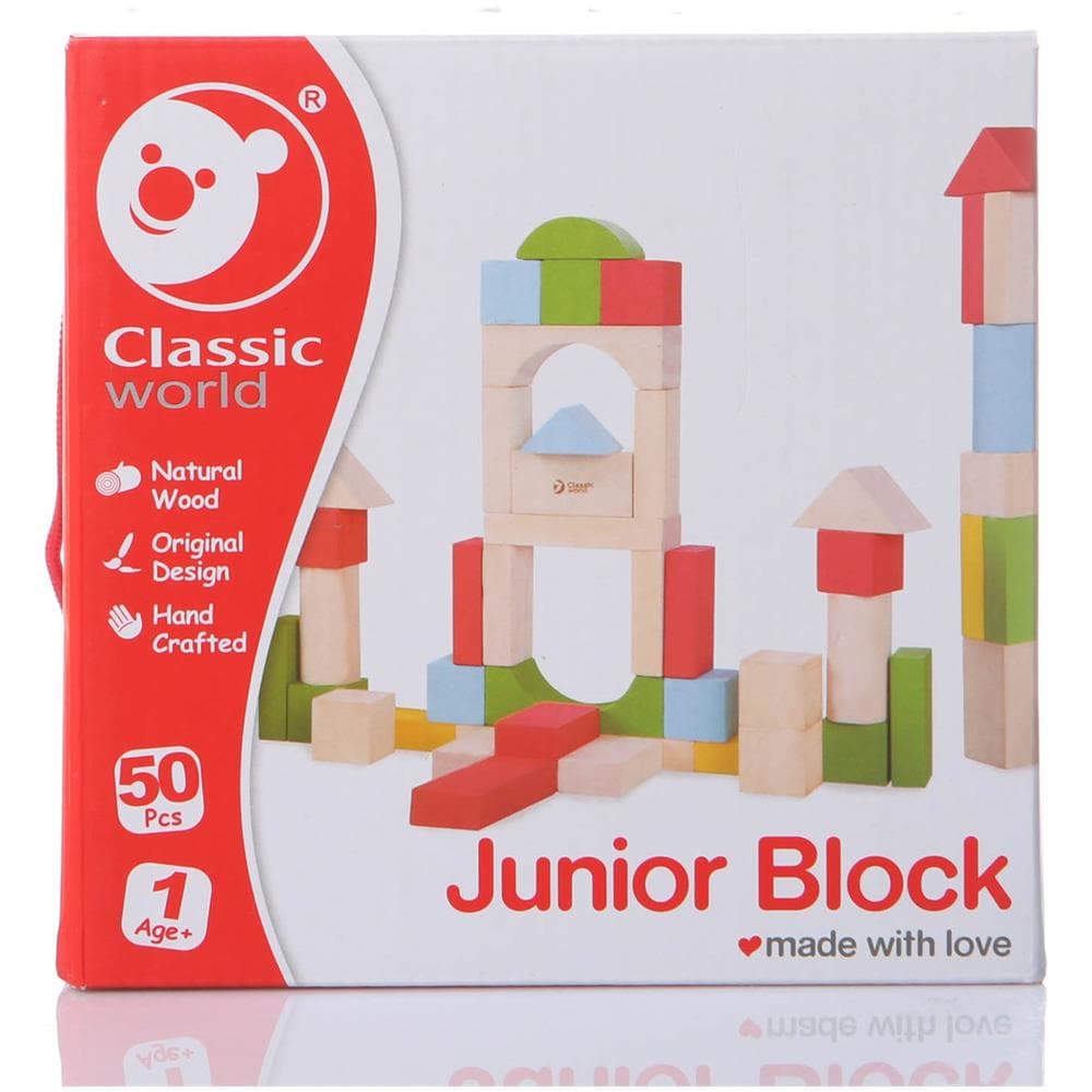 Blocchetti Per Bambini (50 Pezzi) -junior Block (50pezzi) - Foto 1