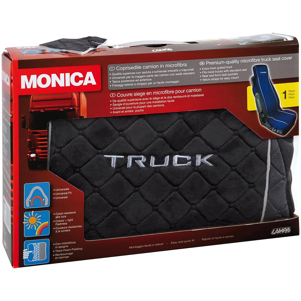 Coprisedile Monica Antracite In Microfibra Per Cam - Foto 6