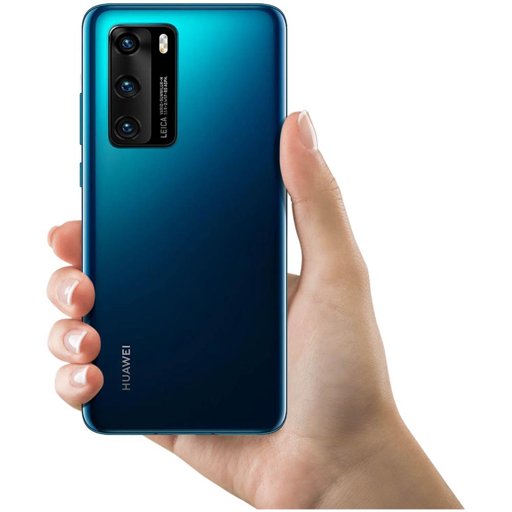 Copribatteria / Facciata Posteriore Blu Huawei P40 Originale - Foto 2