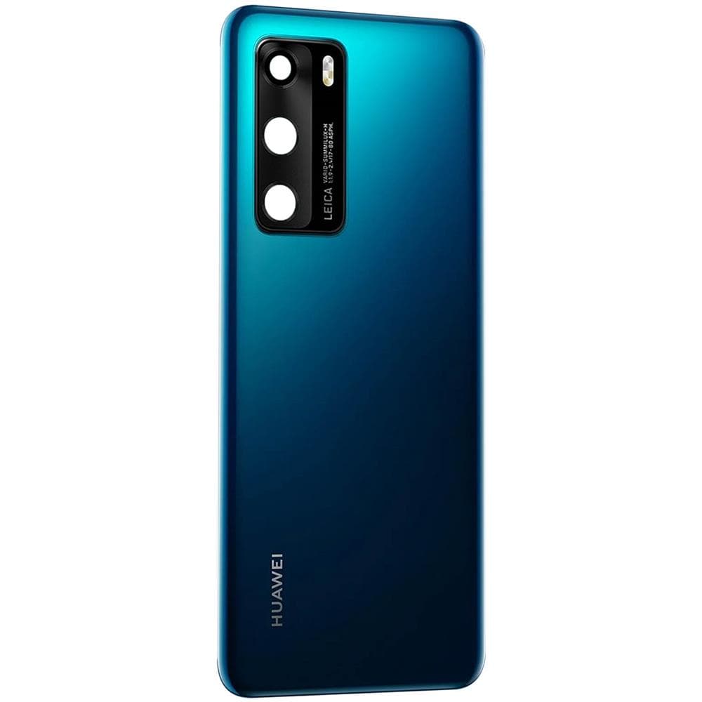 Copribatteria / Facciata Posteriore Blu Huawei P40 Originale - Foto 1