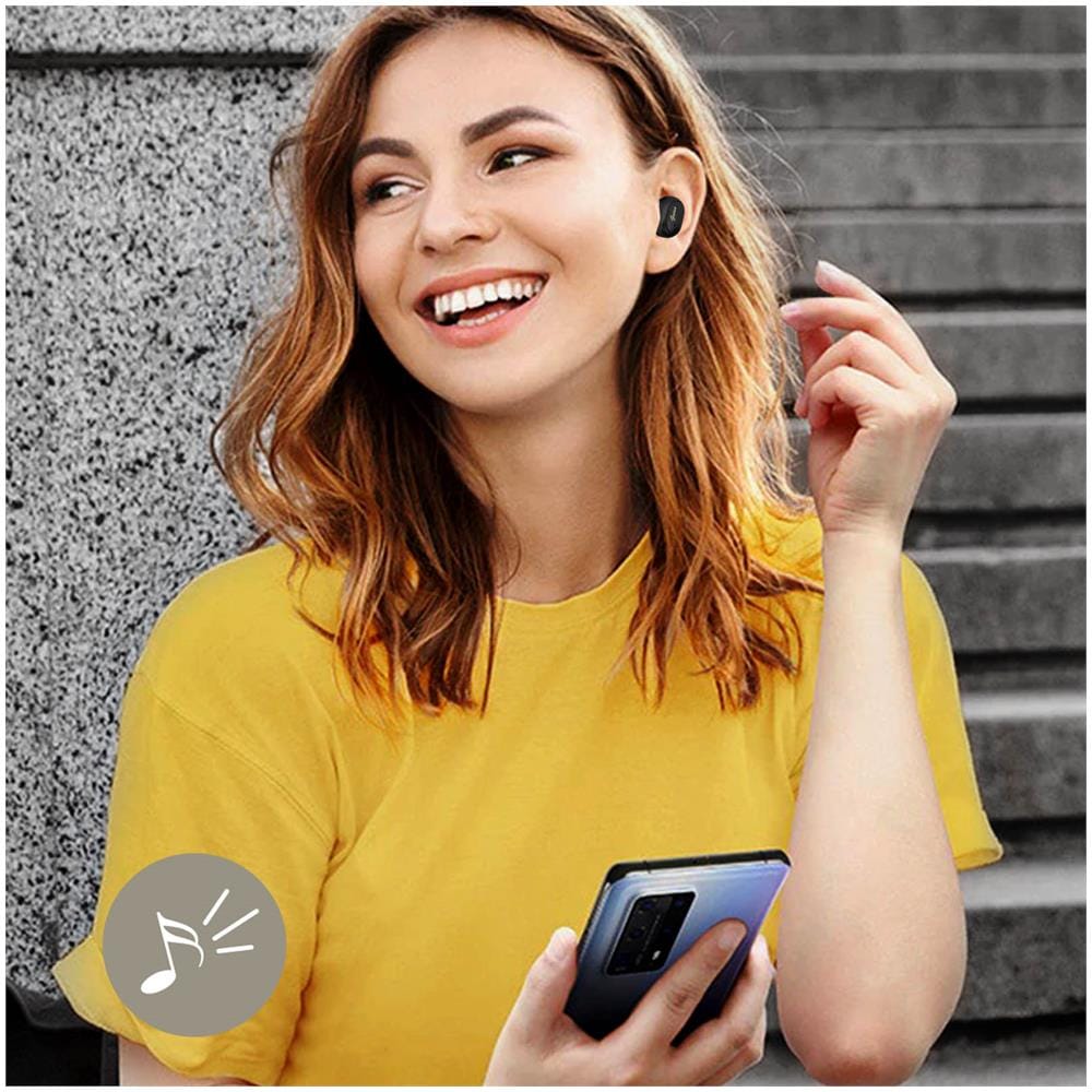 Cuffiette Wireless Bluetooth Riduzione Del Rumore Autonomia 12h Ipx4 Oro - Foto 5