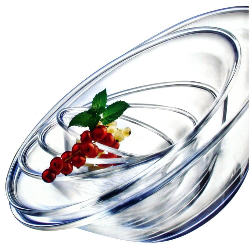 58171, Serving, Rotondo, Trasparente, Vetro - Foto 1