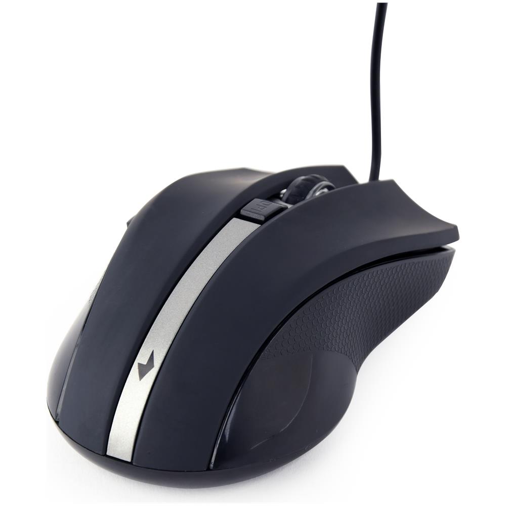 Mouse MUS-GU-02 Laser 5 Tasti 2400 DPI Colore Nero - Foto 2