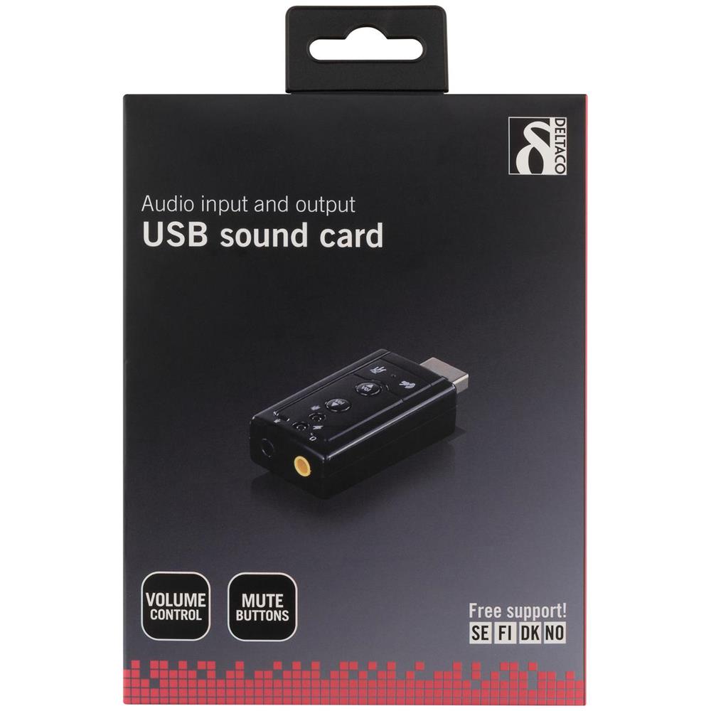 Scheda Audio Usb, 7.1, Mute, Volume, 2x3.5mm, Microfono / cuffie - Foto 2