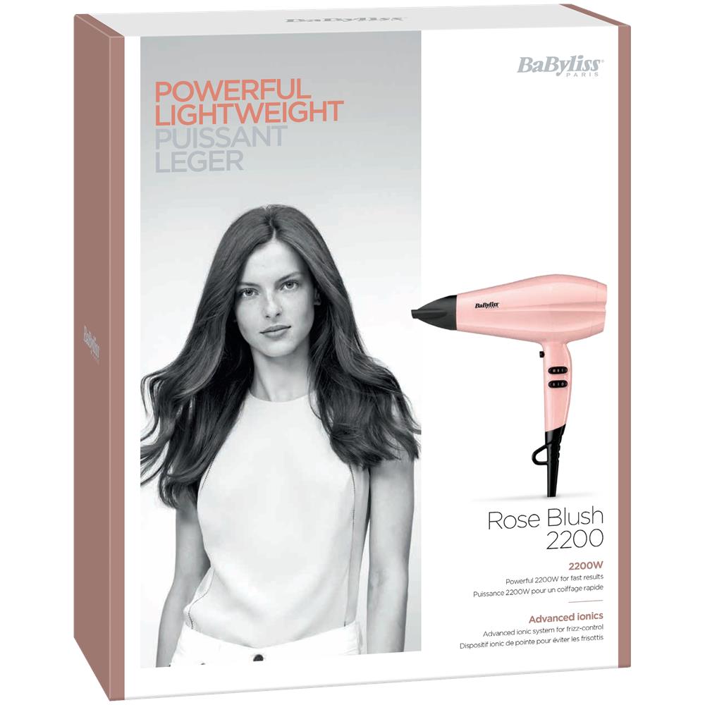 Rose Blush 2200w Hair Dryer (5337pre) - Foto 2