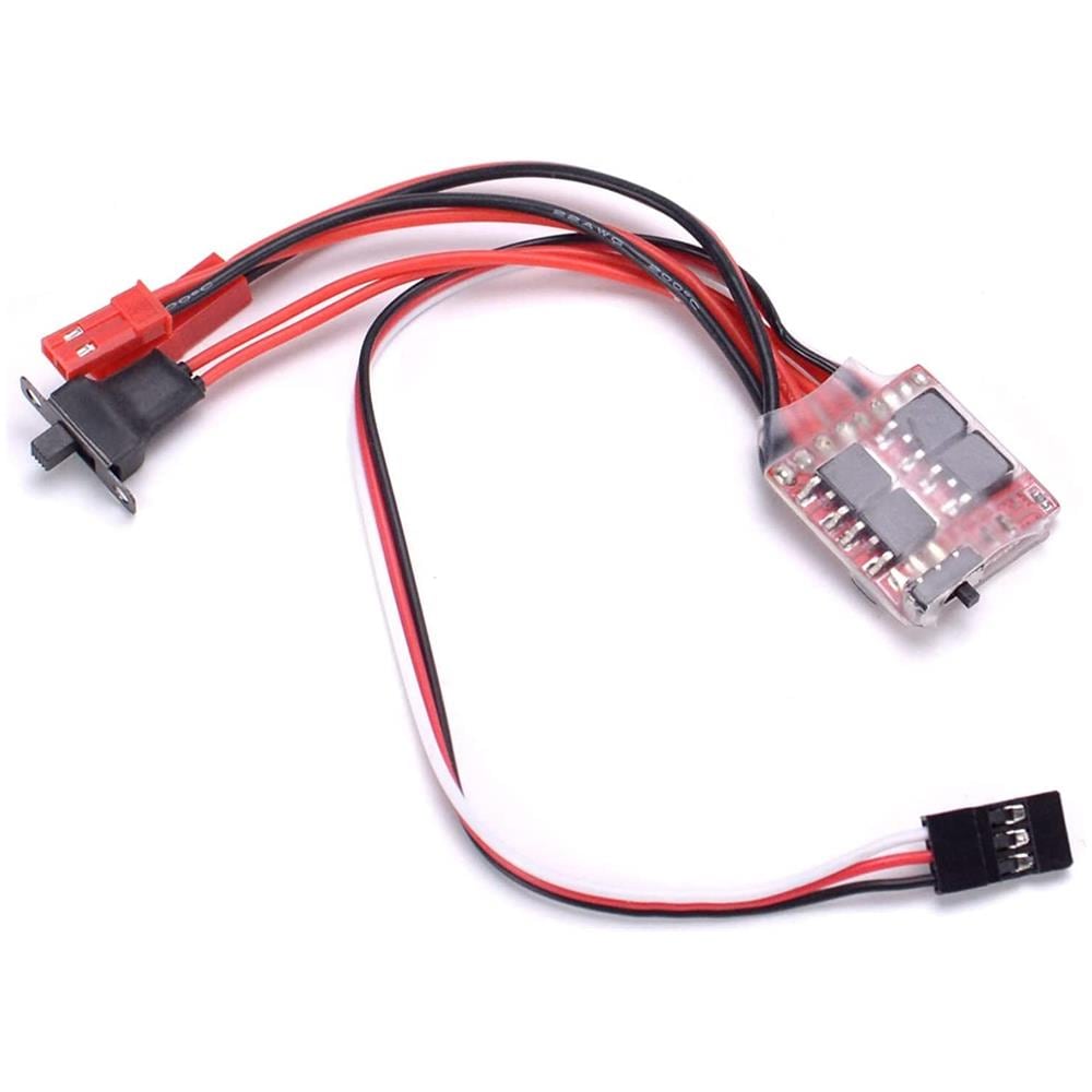 1 Pezzo Regolatore Elettronico Di Velocità Esc Rc 20a Per Motori Brushed Per Rc Auto Barche Camion - Foto 1