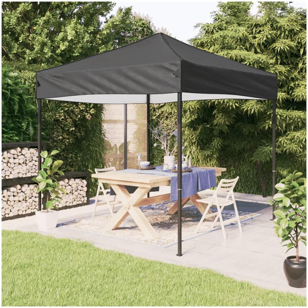 Tenda Per Feste Pieghevole Antracite 2x2 M - Foto 1