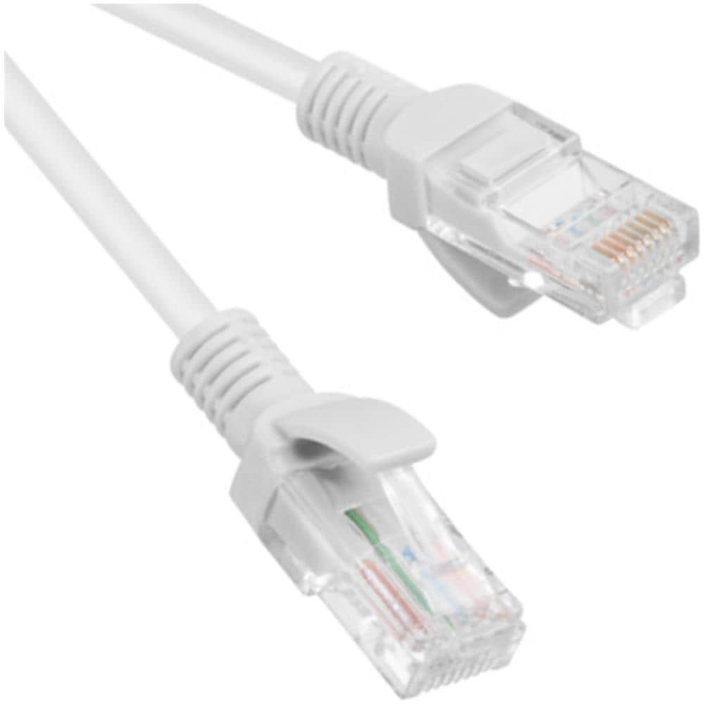 Confezione Da 10 Cavi Di Rete Ethernet Utp Cat. 6 Grigio 1m - Foto 1