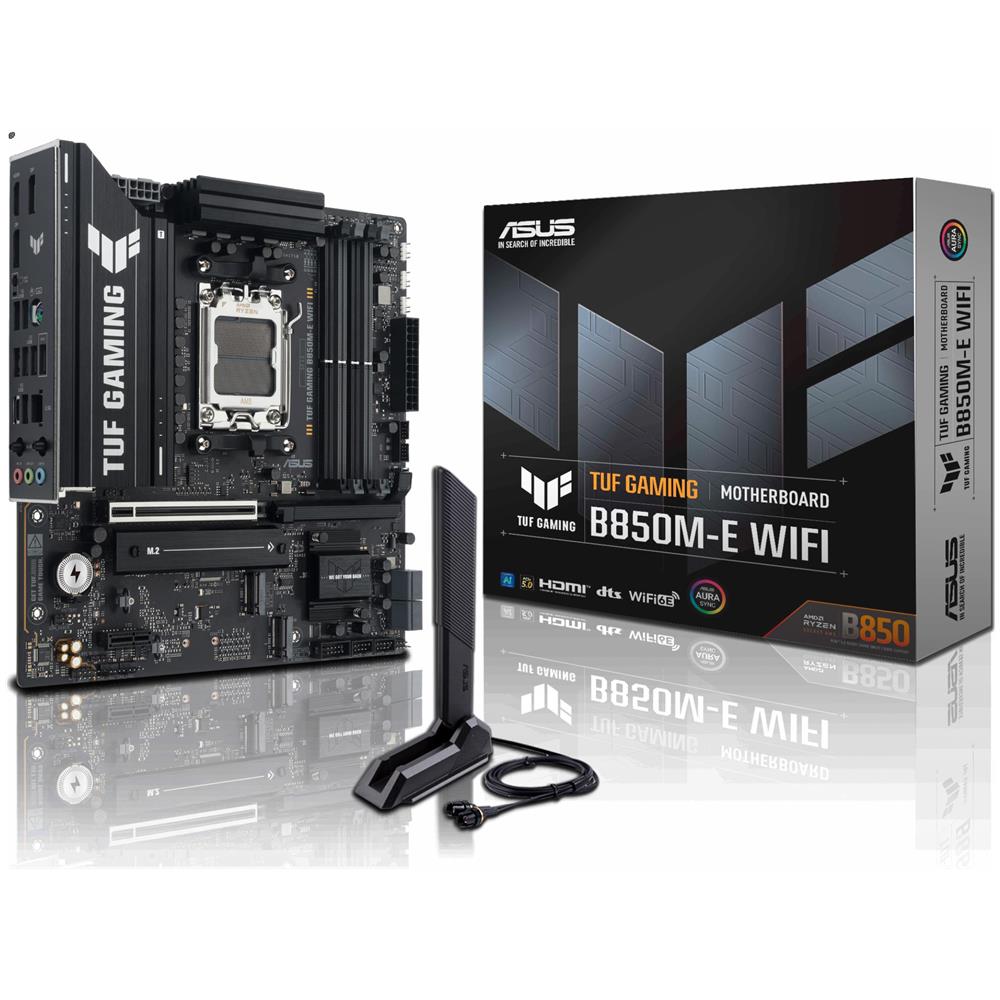 Scheda Madre TUF GAMING B850M-E WIFI Socket AM5 Chipset B850 microATX - Foto 1