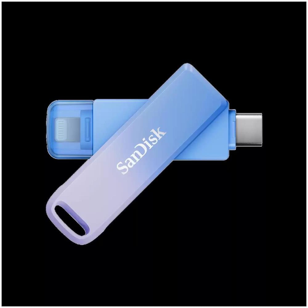 Creator Phone Drive unità flash USB 256 GB USB Type-C / Lightning 3.2 Gen 1 (3.1 Gen 1) Blu, Lillà - Foto 1