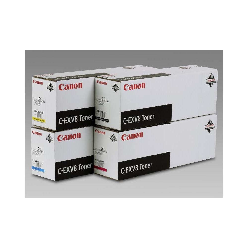 7628A002 Toner Originale Ciano CLC 2620 / CLC 3200 Capacità 25000 Pagine - Foto 2
