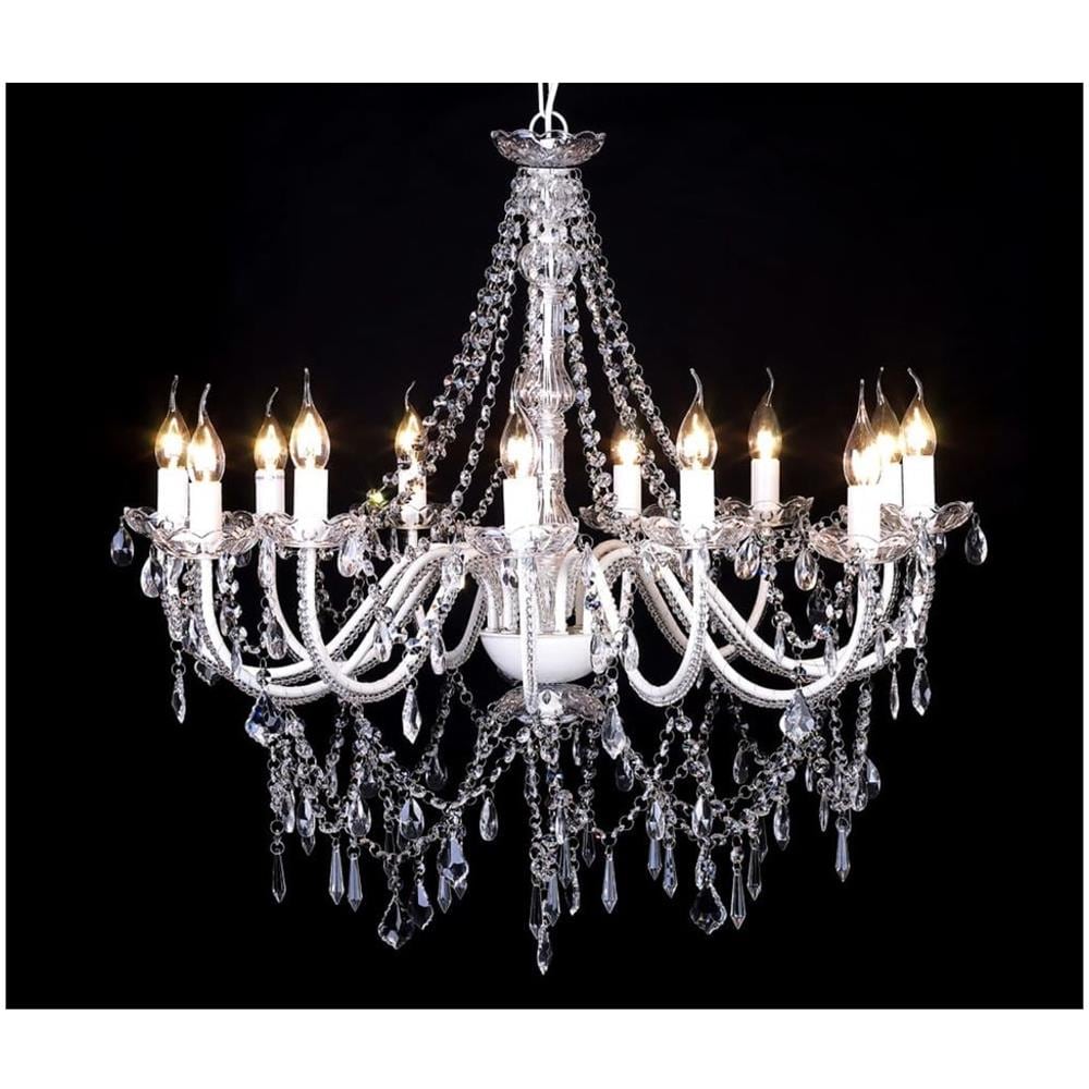 Lampadario da Soffitto in Vetro con 1600 cristalli - Foto 2