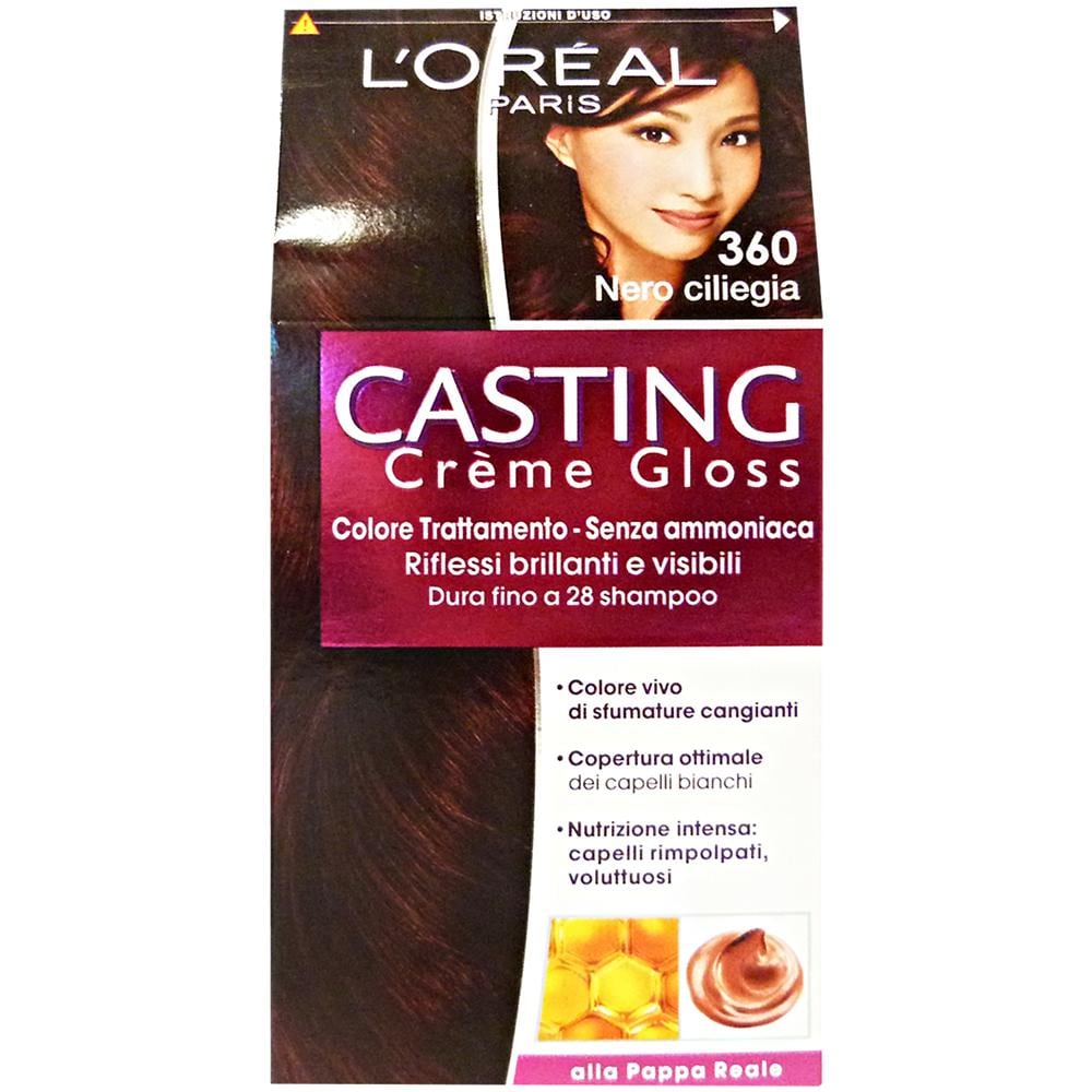 360 Crema Nero Ciliegia No Ammoniaca - Colorante Per Capelli - Foto 1