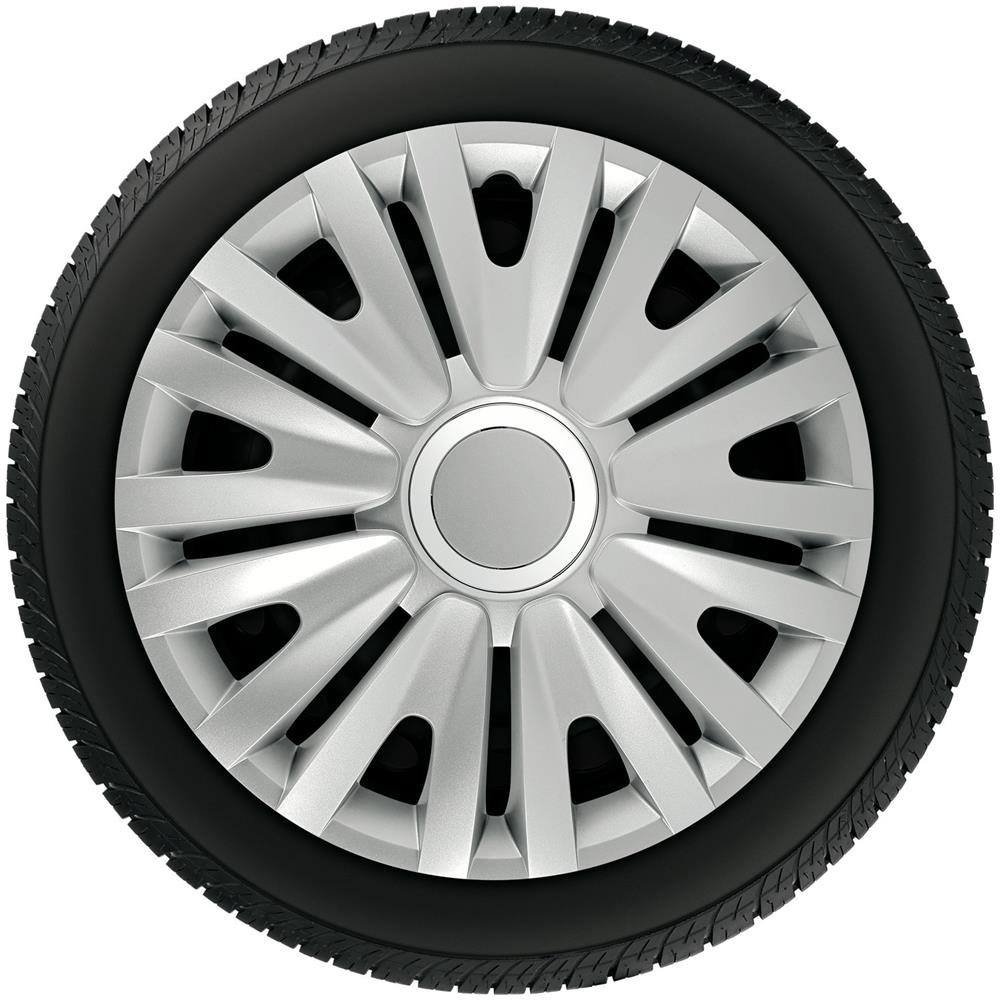 Copricerchi Auto Universali 13 Pollici Tech-one Royal Silver 31540 - Foto 9