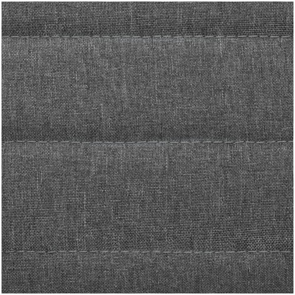 Sedie Sala Da Pranzo 4 Pz In Stoffa Grigio Chiaro - Foto 2