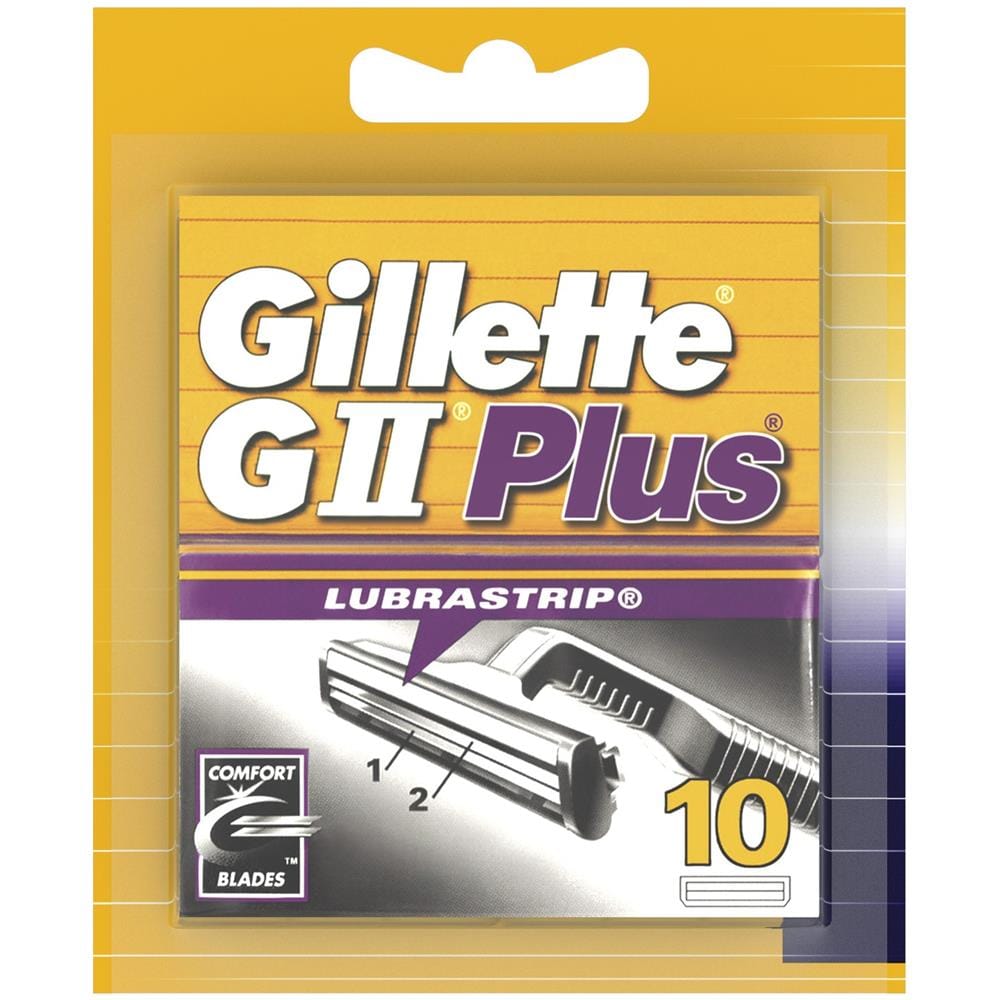 Gii lamette Più Lubrastrip per gli uomini 10 ricariche - Foto 1