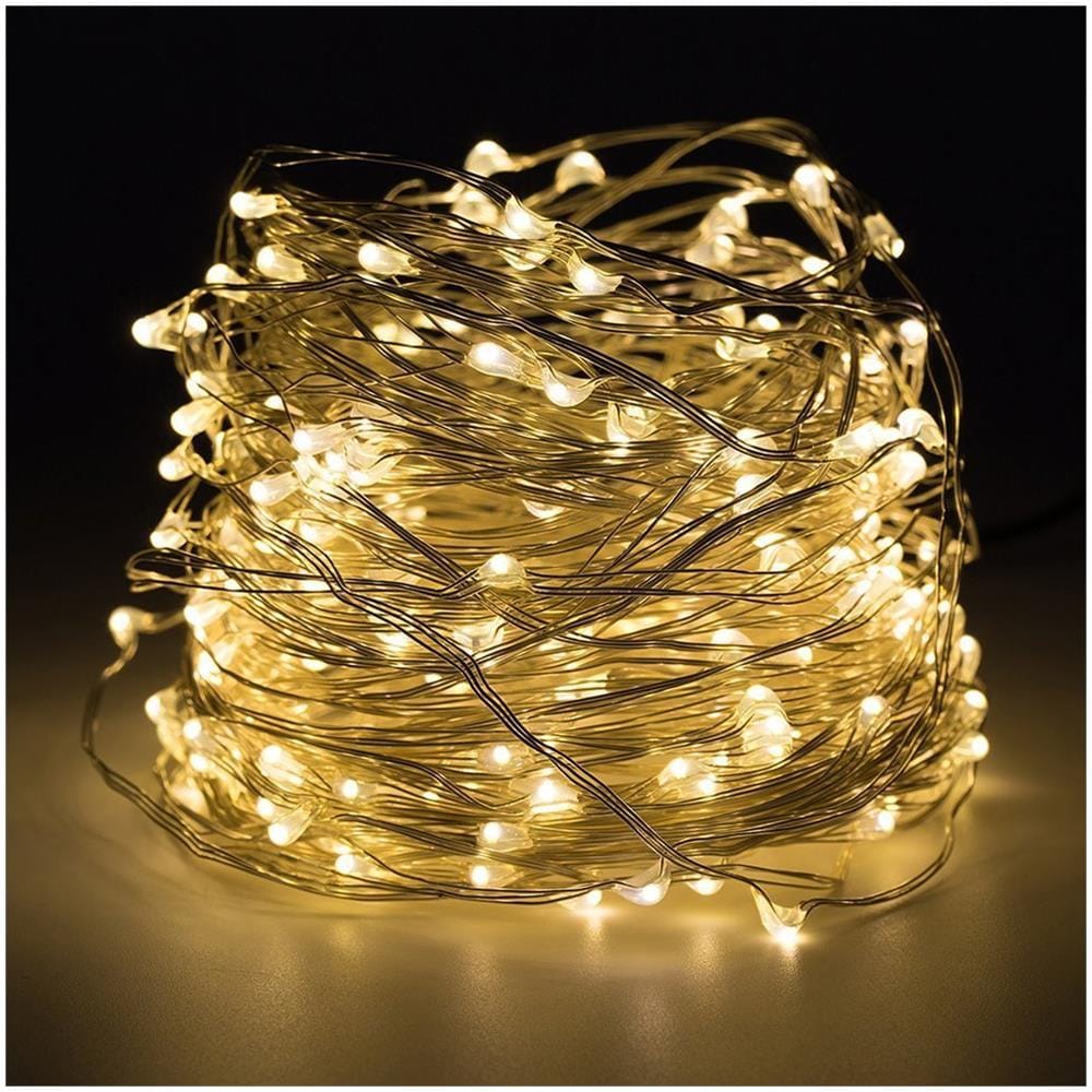 Catena Luminosa A Led Bianco Caldo 10 Metri - Foto 1