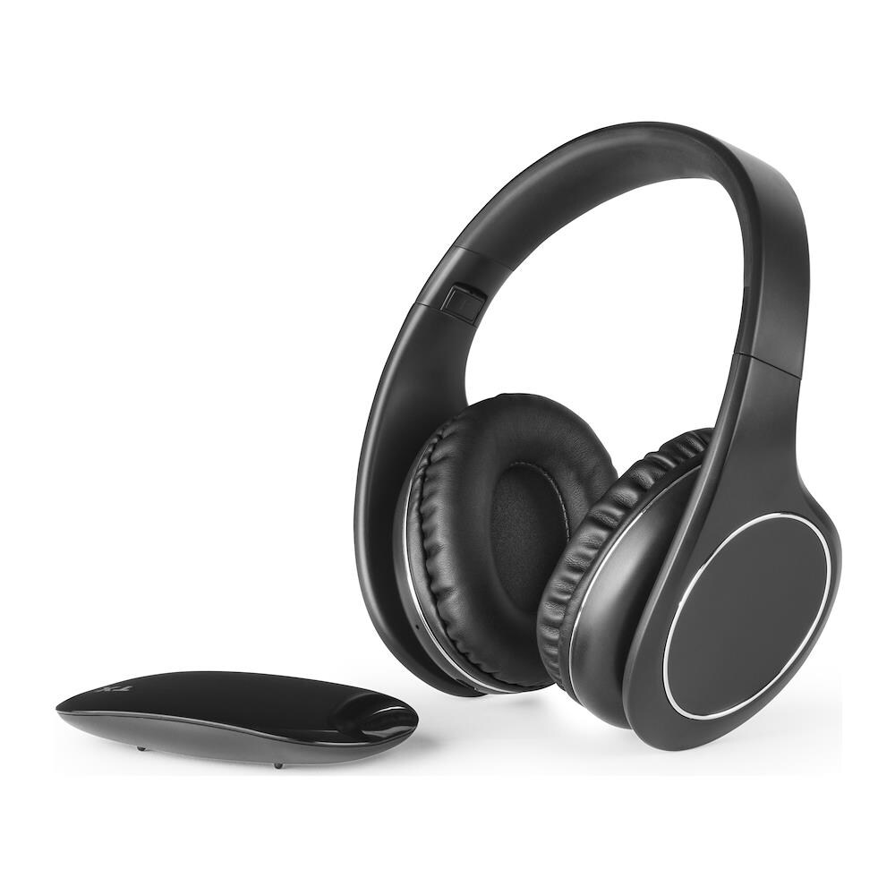 HP Easy Cuffia per TV Stereo Padiglione Auricolare Wireless Colore Nero - Foto 1