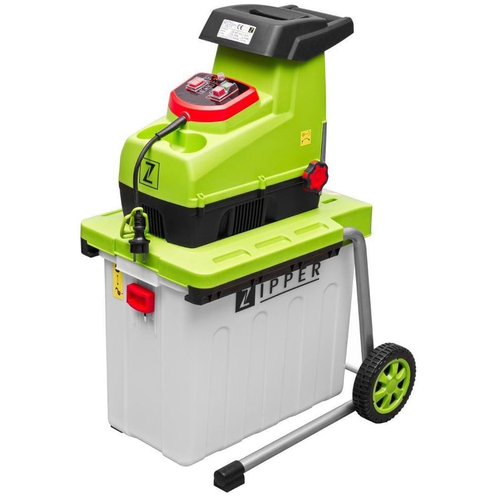 Biotrituratore Elettrico A Rullo Giardino 2800w Taglio 44mm Zi-ghas2800 - Foto 4