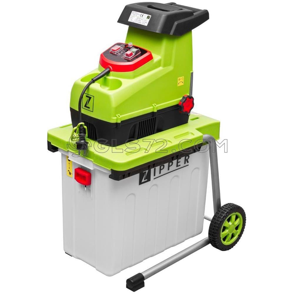 Biotrituratore Elettrico A Rullo Giardino 2800w Taglio 44mm Zi-ghas2800 - Foto 1