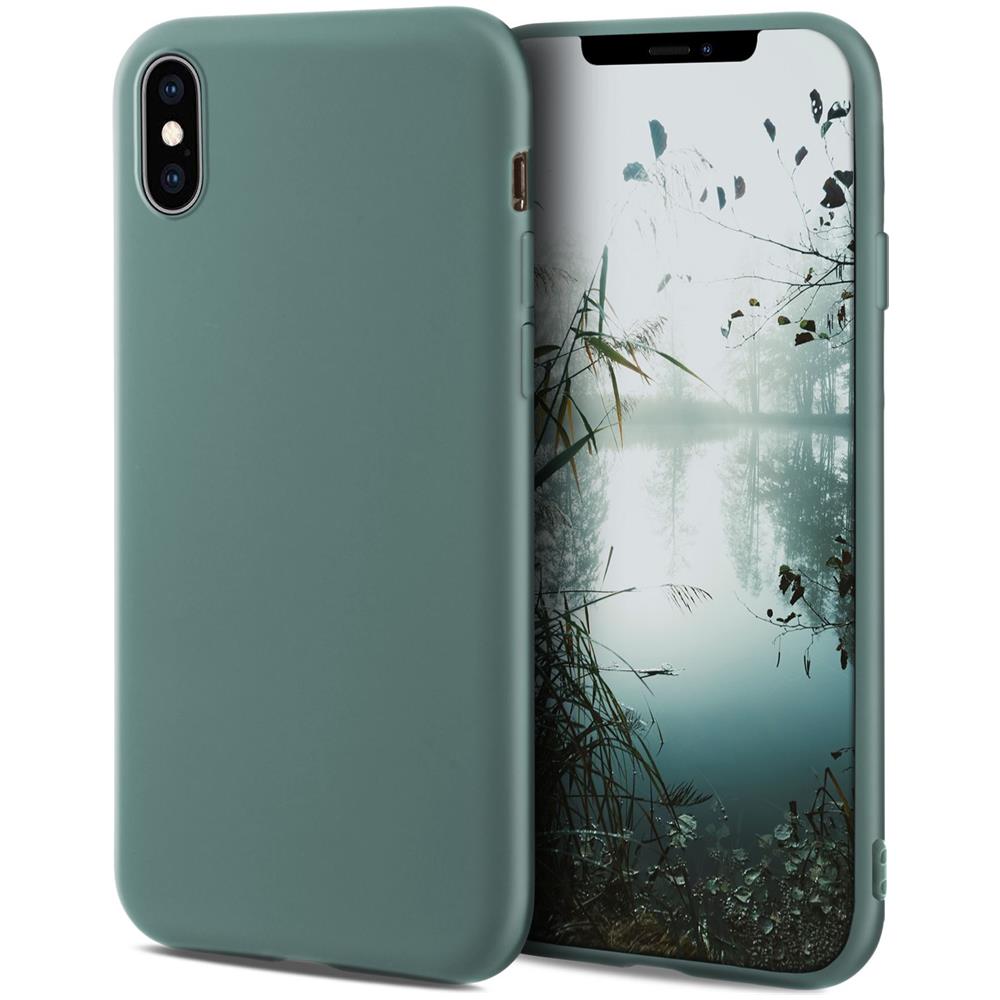 Minimalist Series, Cover In Silicone Per Iphone Xr, Grigio Blu - Finitura Opaca, Custodia Sottile E Morbida In Tpu - Foto 1
