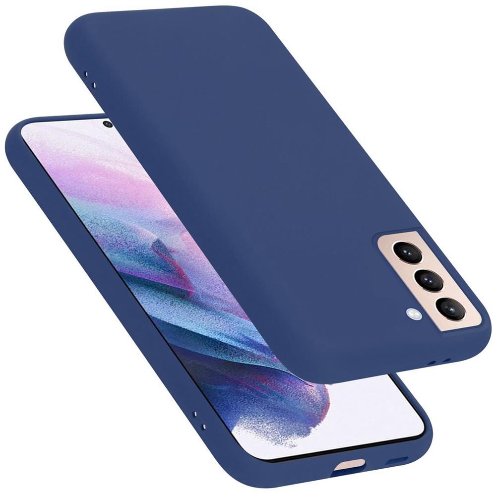 Custodia Compatibile Con Samsung Galaxy S21 Plus In Liquid Blu - Coperchio Protettivo In Silicone Tpu Flessibile - Foto 1