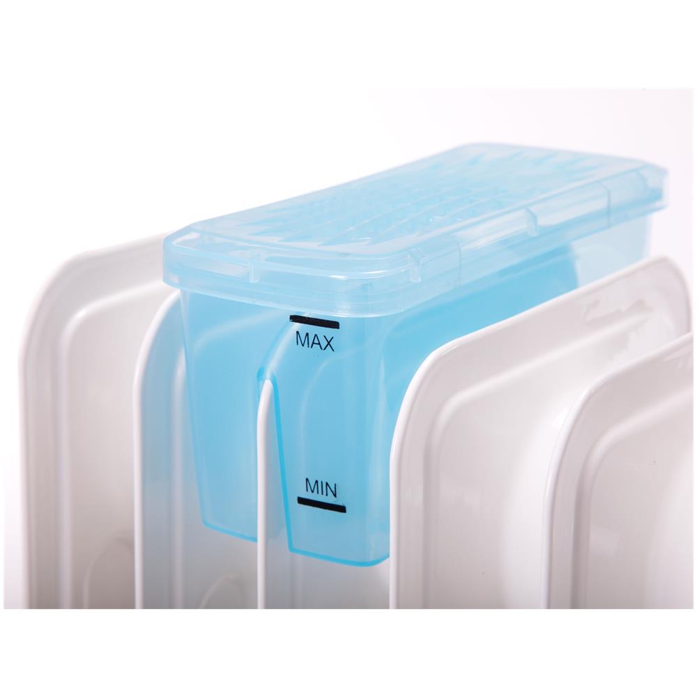 Radiatore Dell'olio In Bianco Con Serbatoio Di Umidificazione - Foto 2