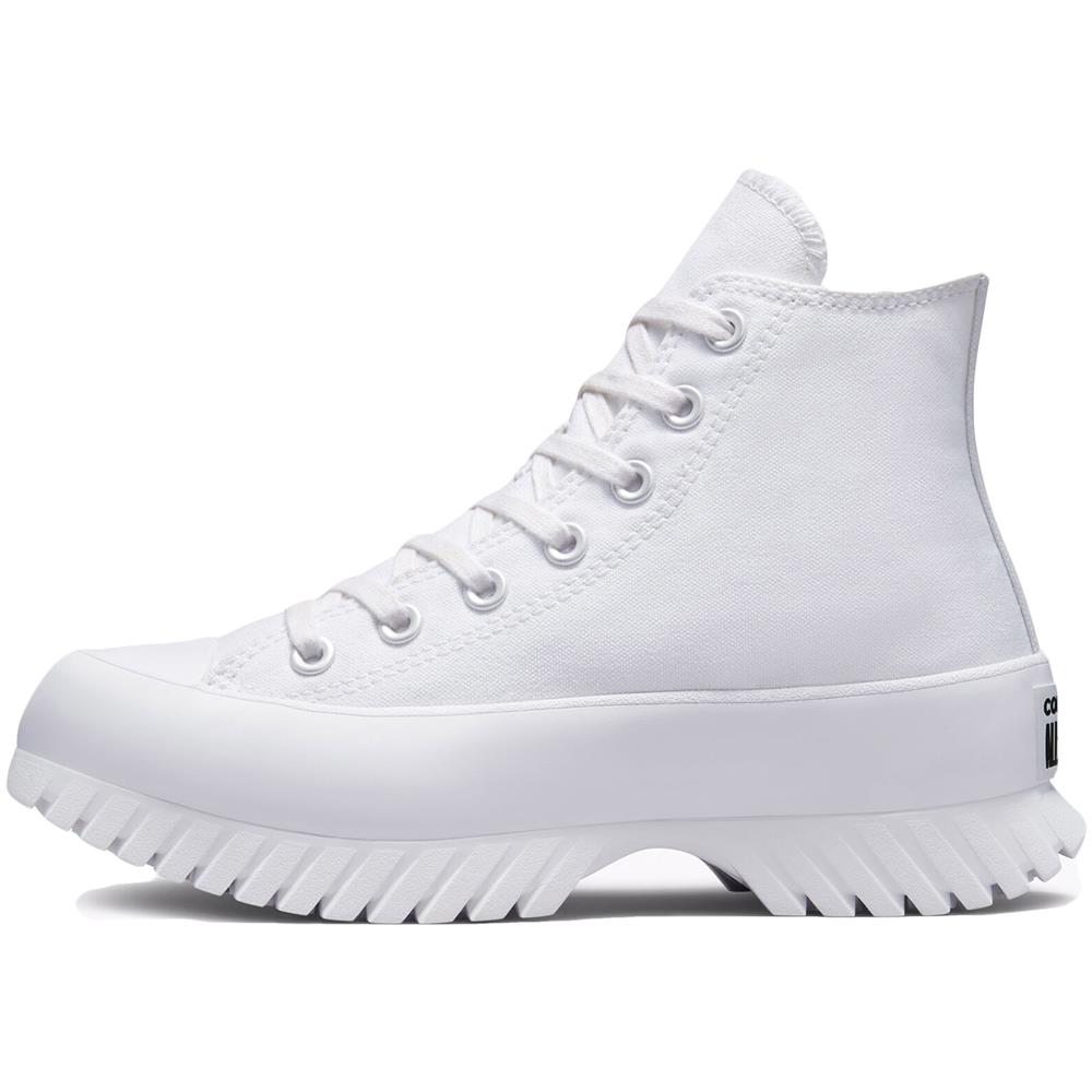Scarpe Chuck Taylor All Star Lugged 2.0 Hi Taglia 37 Codice A00871c Bianco - Foto 2
