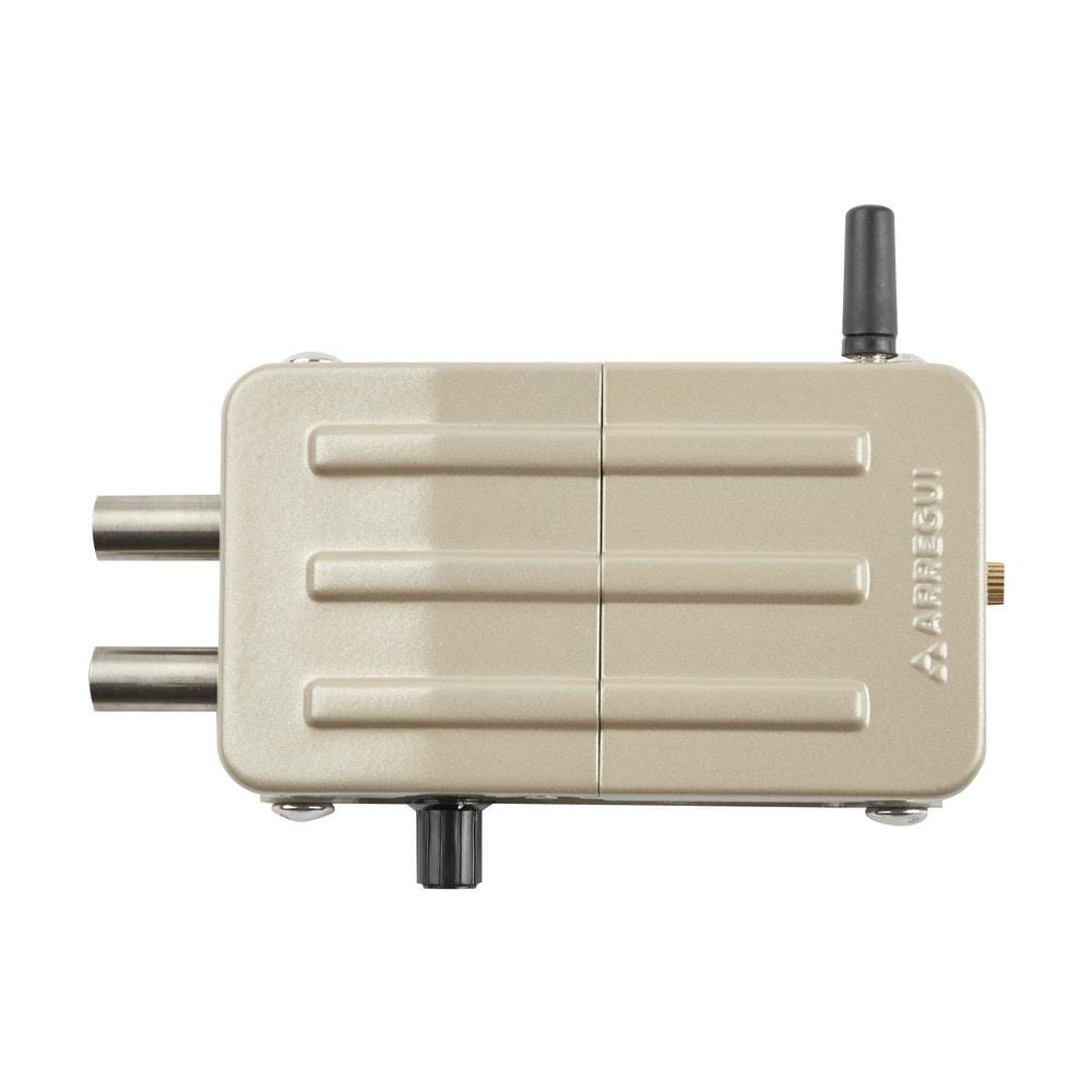 Ci10d Serratura Di Sicurezza Invisibile Per Porta Con 4 Telecomandi, Serratura Elettronica Per Porta, Serratura Wireless, Catenaccio Interno - Foto 2