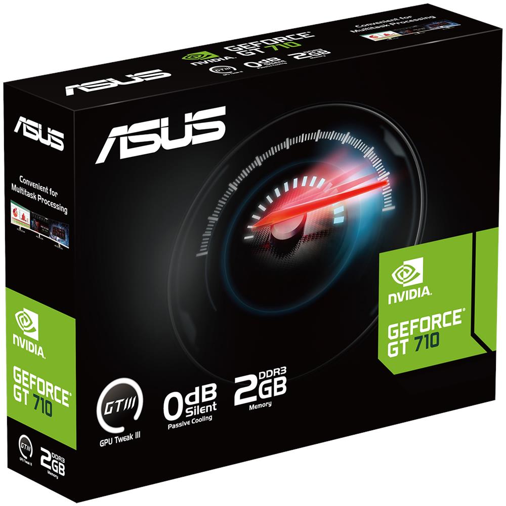 GeForce GT 710 2 GB GDDR3 Pci-E 1x DVI-D / 1x HDMI / 1x VGA EVO - Foto 5