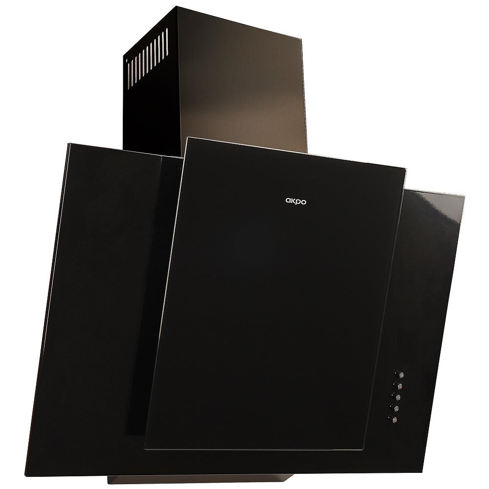 Cappa Aspirante Akpo Nero - 50cm, 320m³/h, Da Parete, Per Cucina - Foto 2