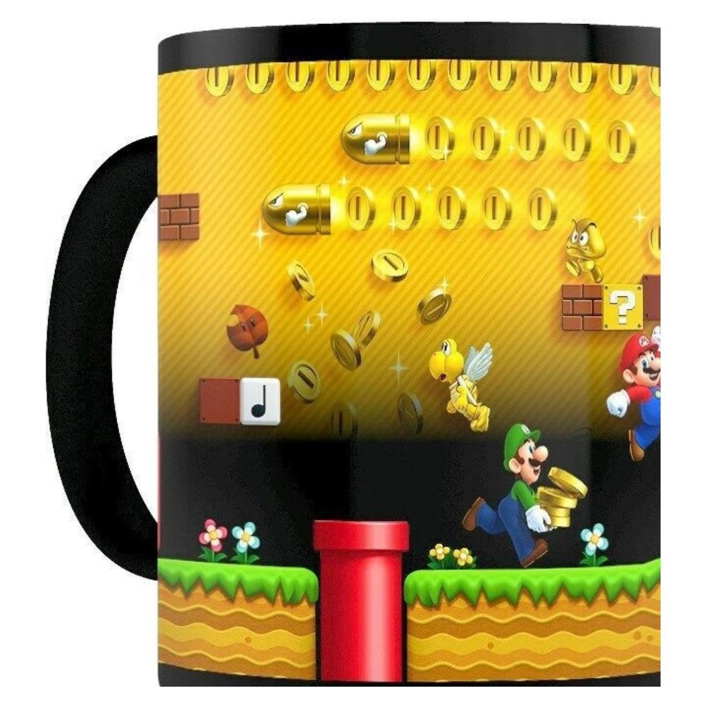 Super Mario - Tazza Termica Con Monete D'oro - Foto 1