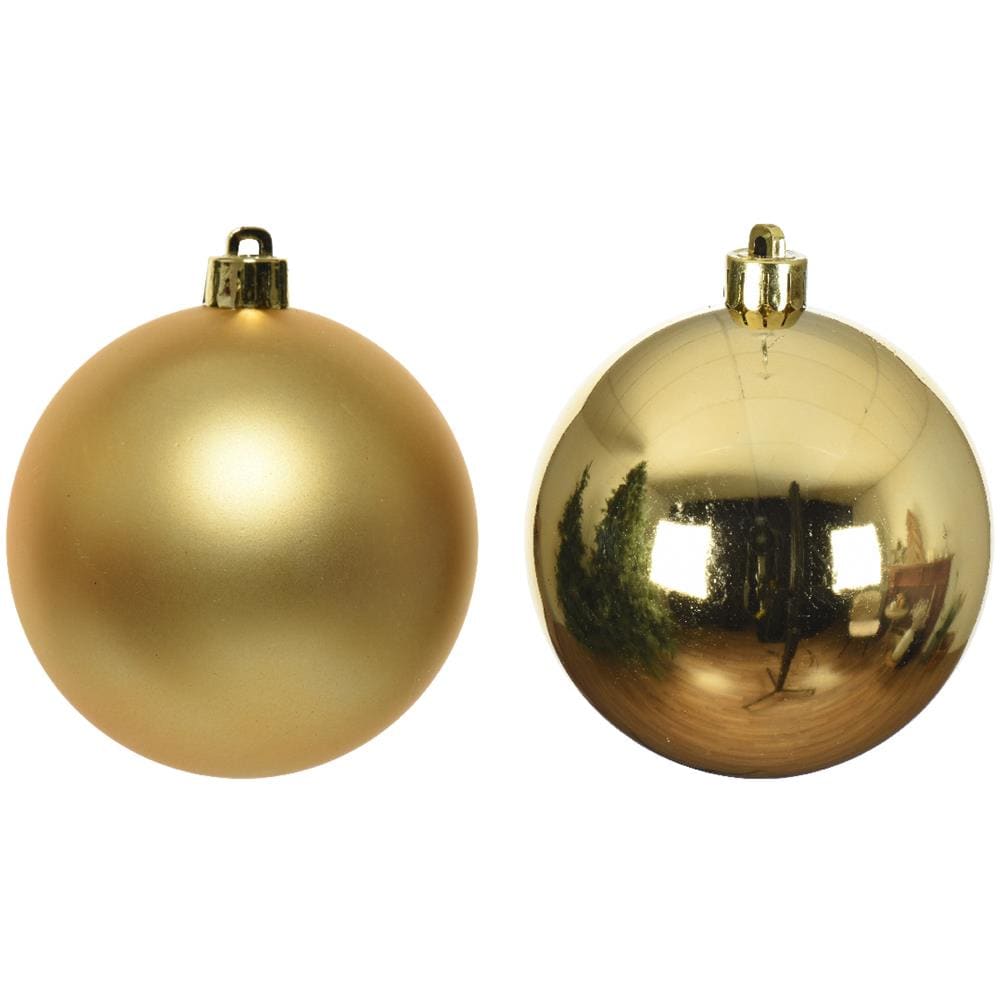 Box Da 10 Palline Di Natale Colore Oro Ø 6 Cm - Foto 2
