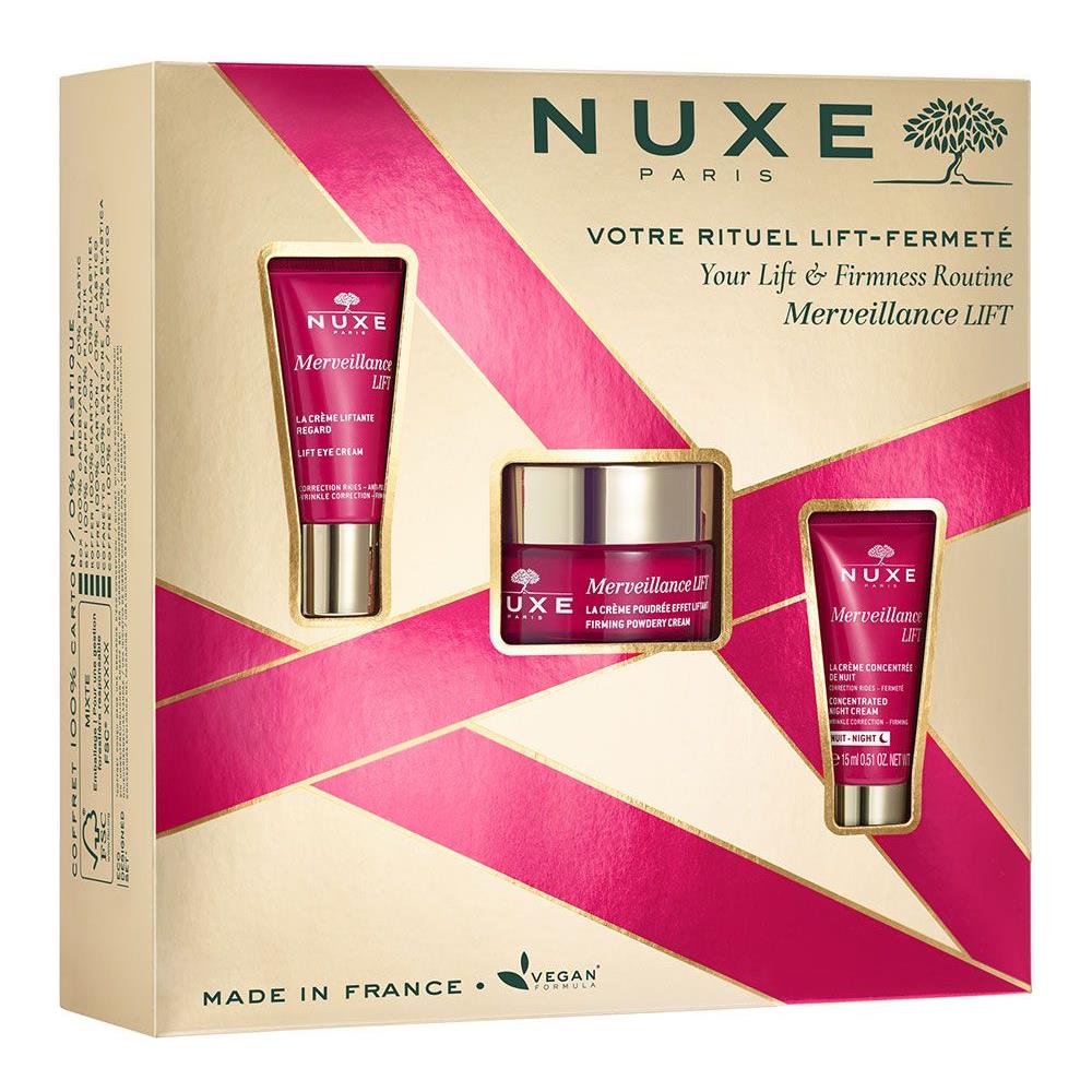 Set : Merveillance Expert, Lifting, Cream, For Face, 50 Ml + Merveillance Lift, Vegan, Lifting, Eye Cream, 15 Ml + Merveillance Lift, Vegan, Lifting, Night, Cream, For Face, 15 Ml - Foto 1