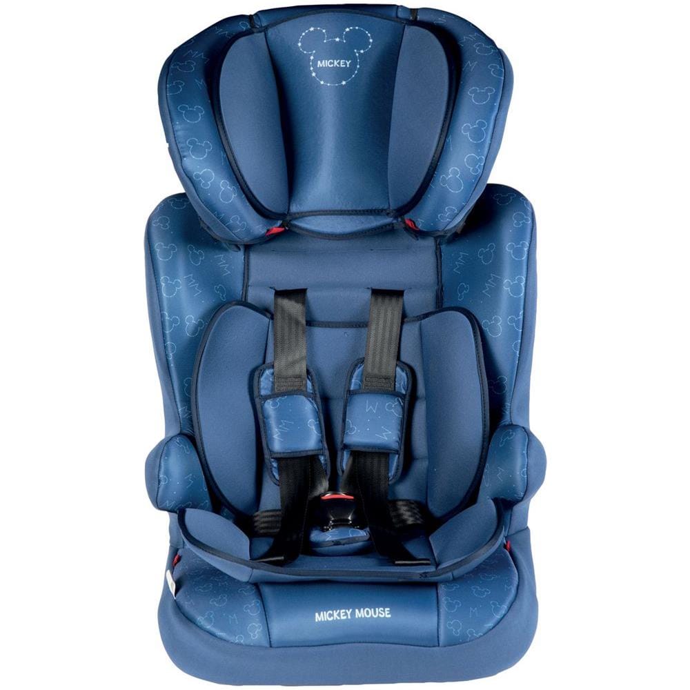 Seggiolino Auto Mickey Mouse, Gruppo 1-2-3 (da 9 A 36 Kg) Bambino, Con Topolino, Di Colore Blu - Foto 1