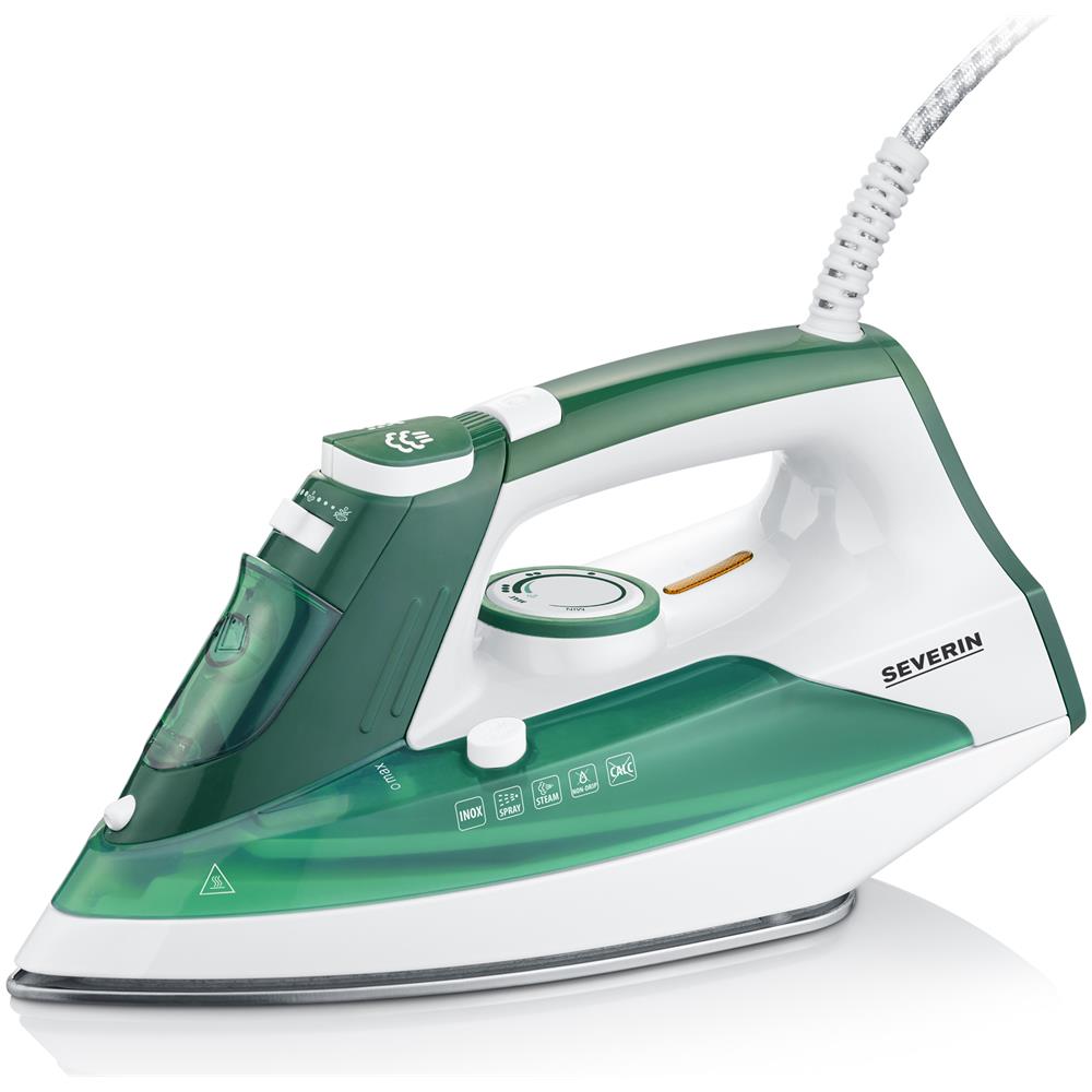 Ferro da Stiro a Vapore 2400 W Bianco Verde - Foto 1